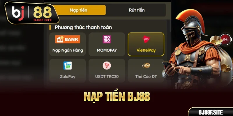 Nạp tiền BJ88